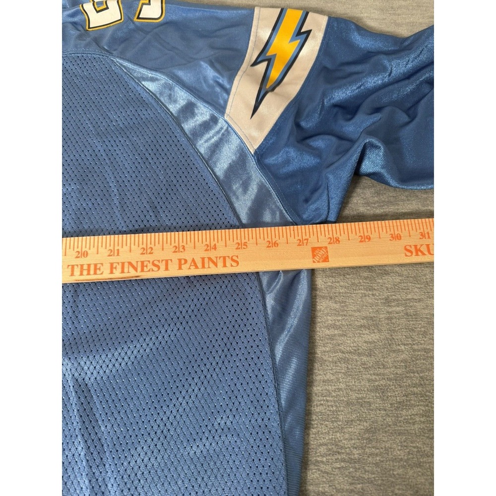 Shawne Merriman San Diego CHARGERS Jersey #56 Size Mens 2XL REEBOK NFL Equipment - Picture 11 of 13
